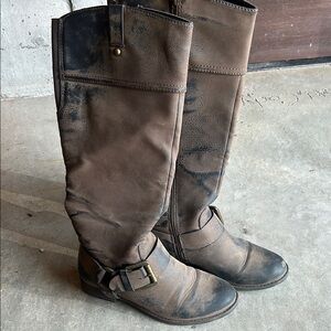 Ruff Hewn Brown Knee-High Boots